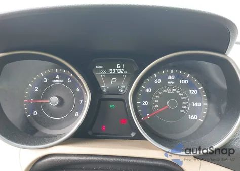 2013 Hyundai Elantra Gls z USA, uszkodzony, nr VIN 5NPDH4AE8DH241826